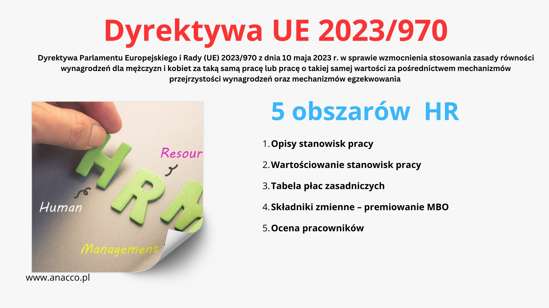 Dyrektywa UE 2023970 – zmiany w systemach HR