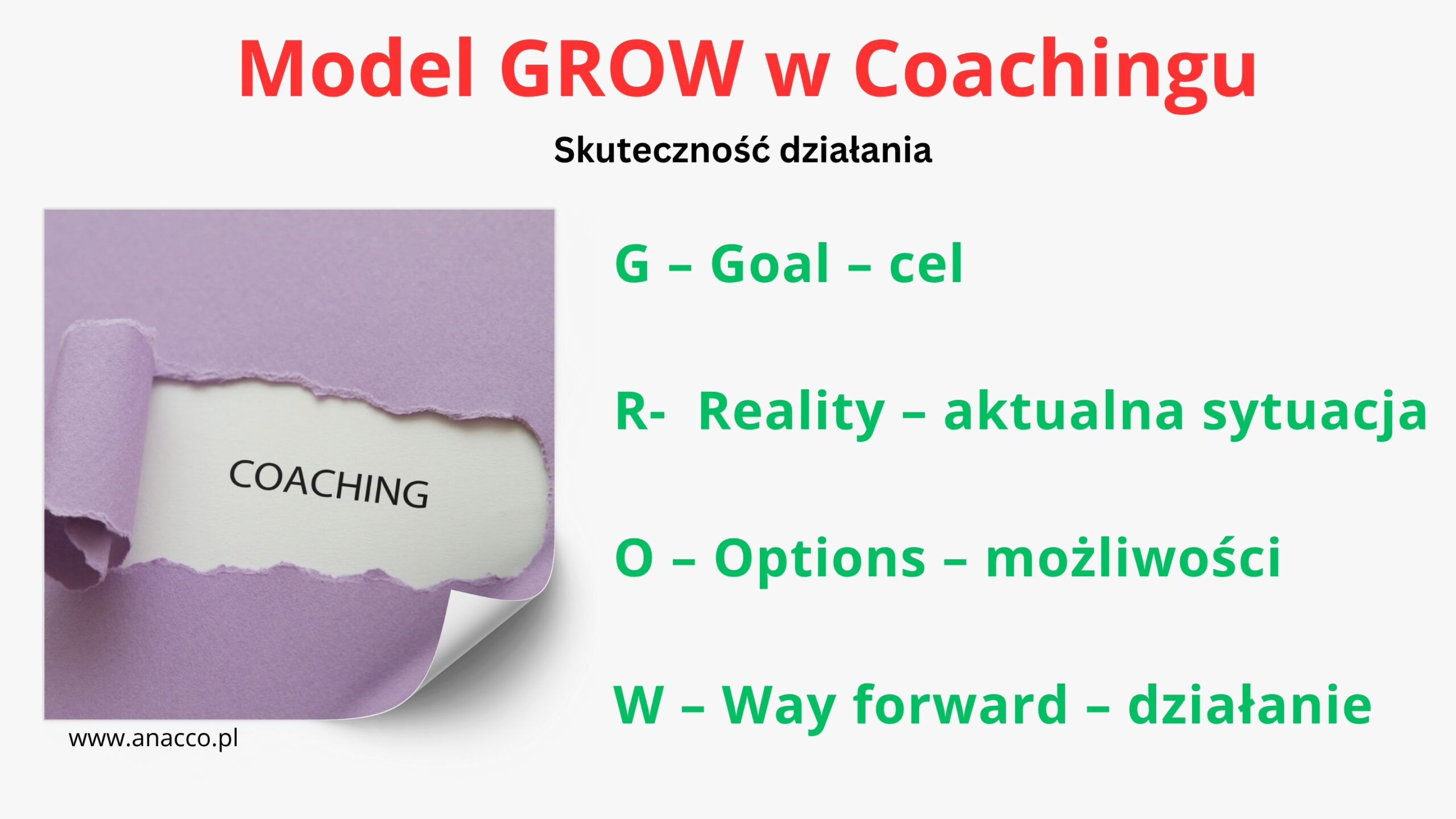 Model GROW w Coachingu