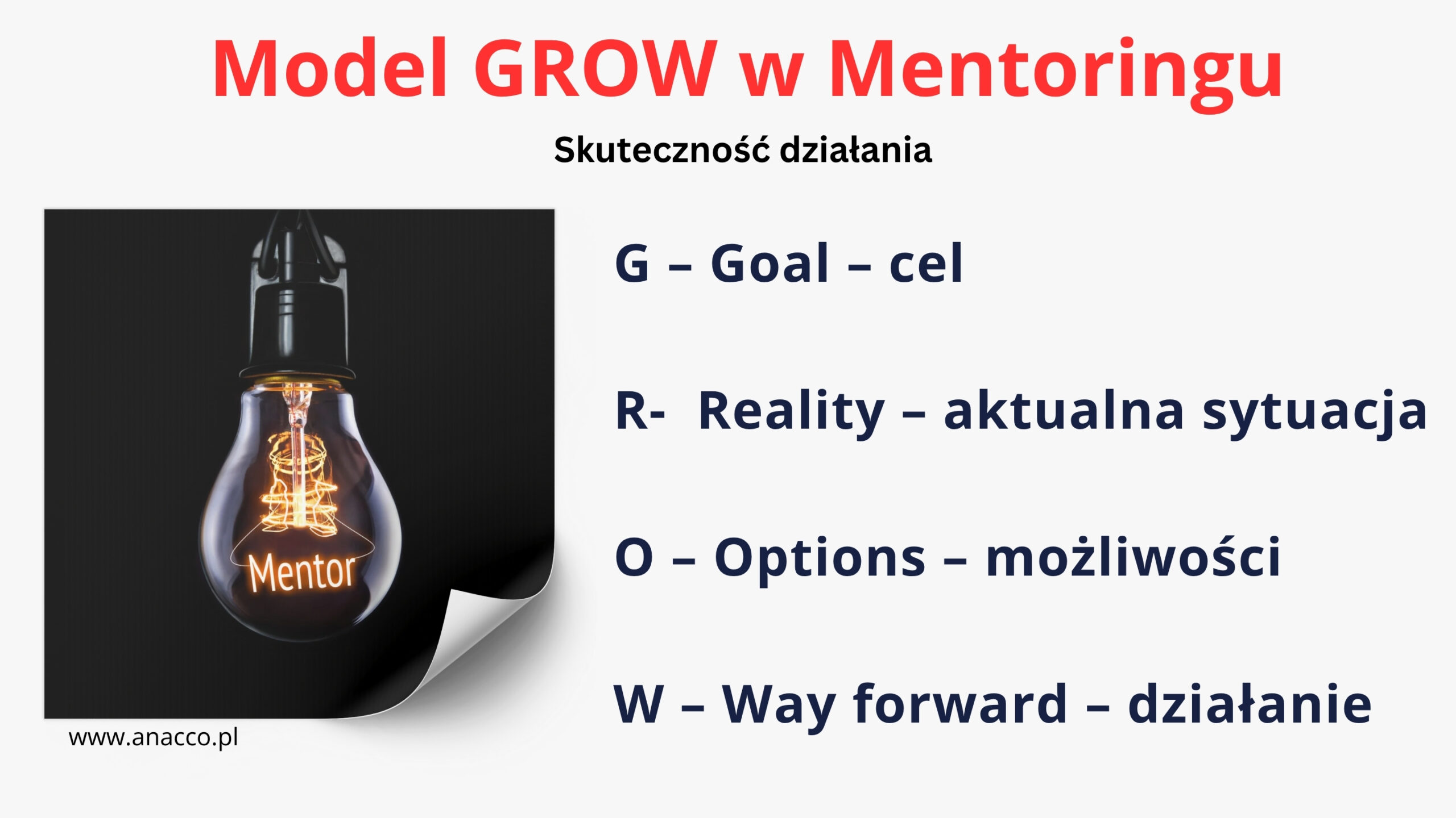 Model GROW w Mentoringu