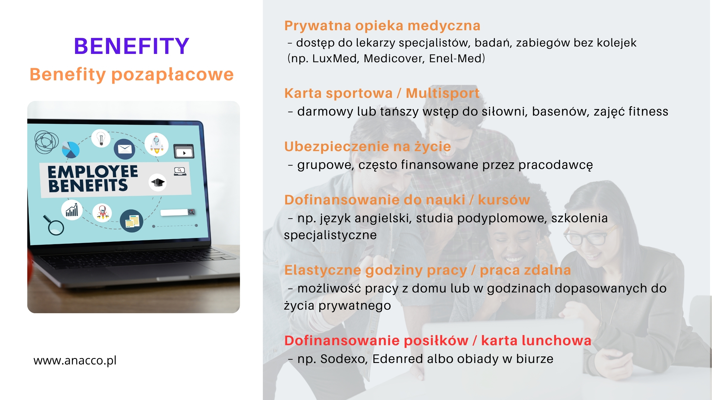Wynagrodzenia - szkolenie - benefity pozapłacowe