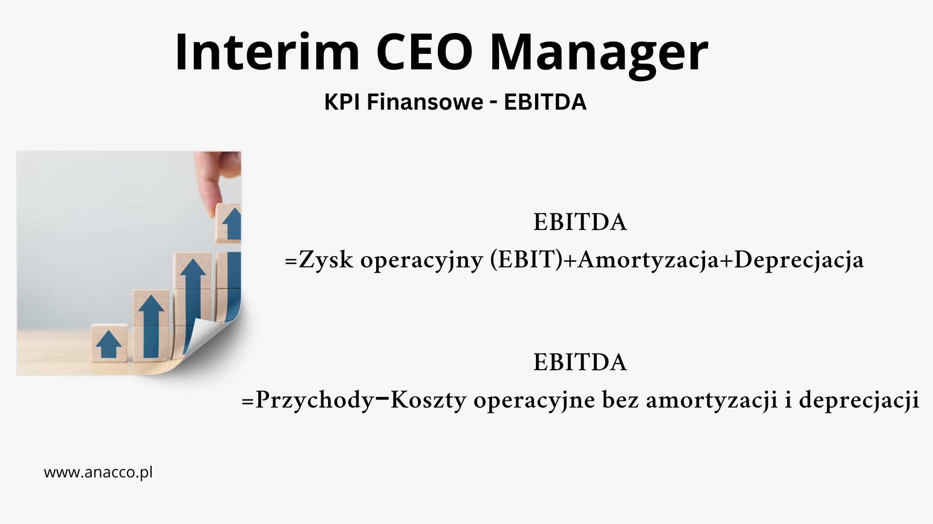 EBITDA wzór – KPI Interim Managera