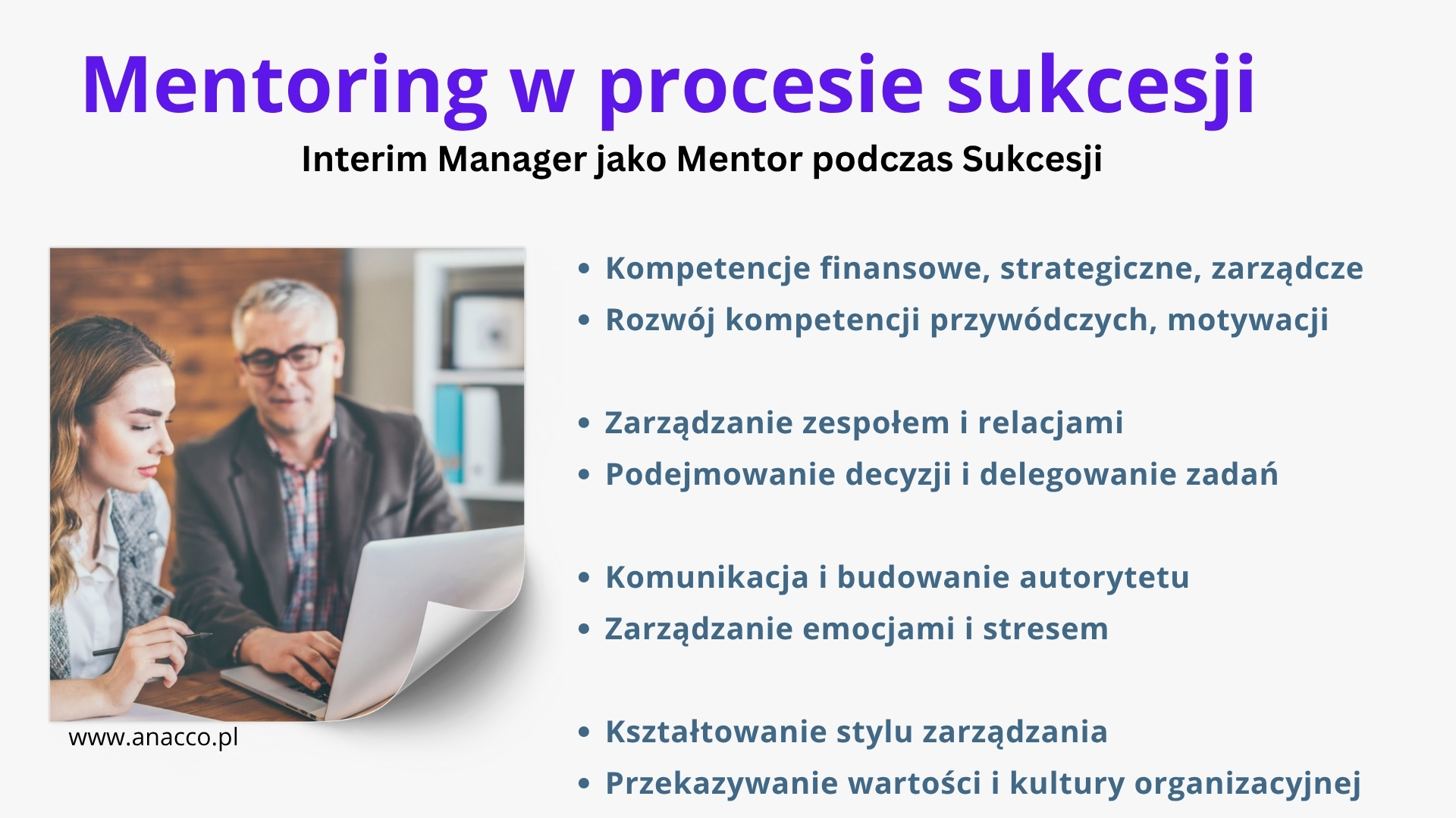 Sukcesja w firmie rodzinnej – Mentoring