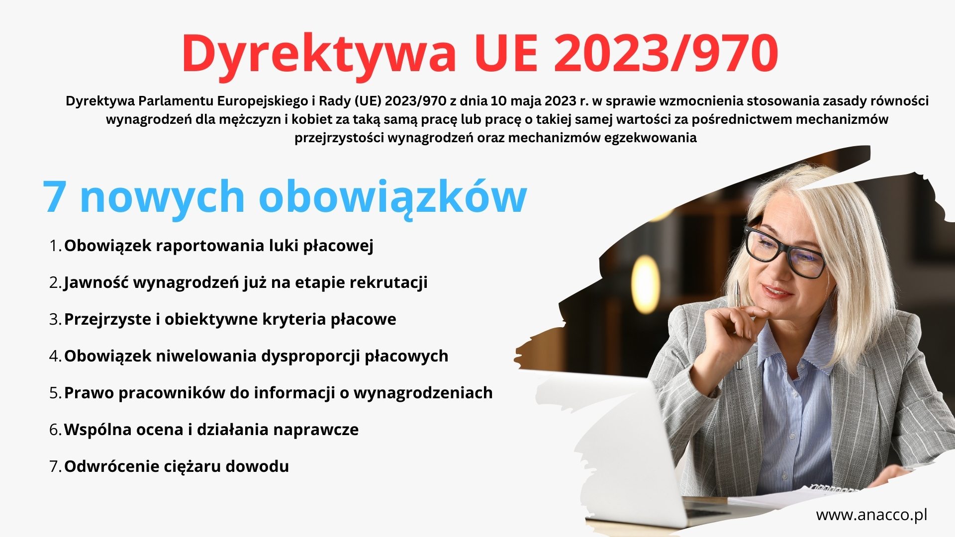 Szkolenie - Dyrektywy UE 2023970 – nowe obowiązki pracodawcy