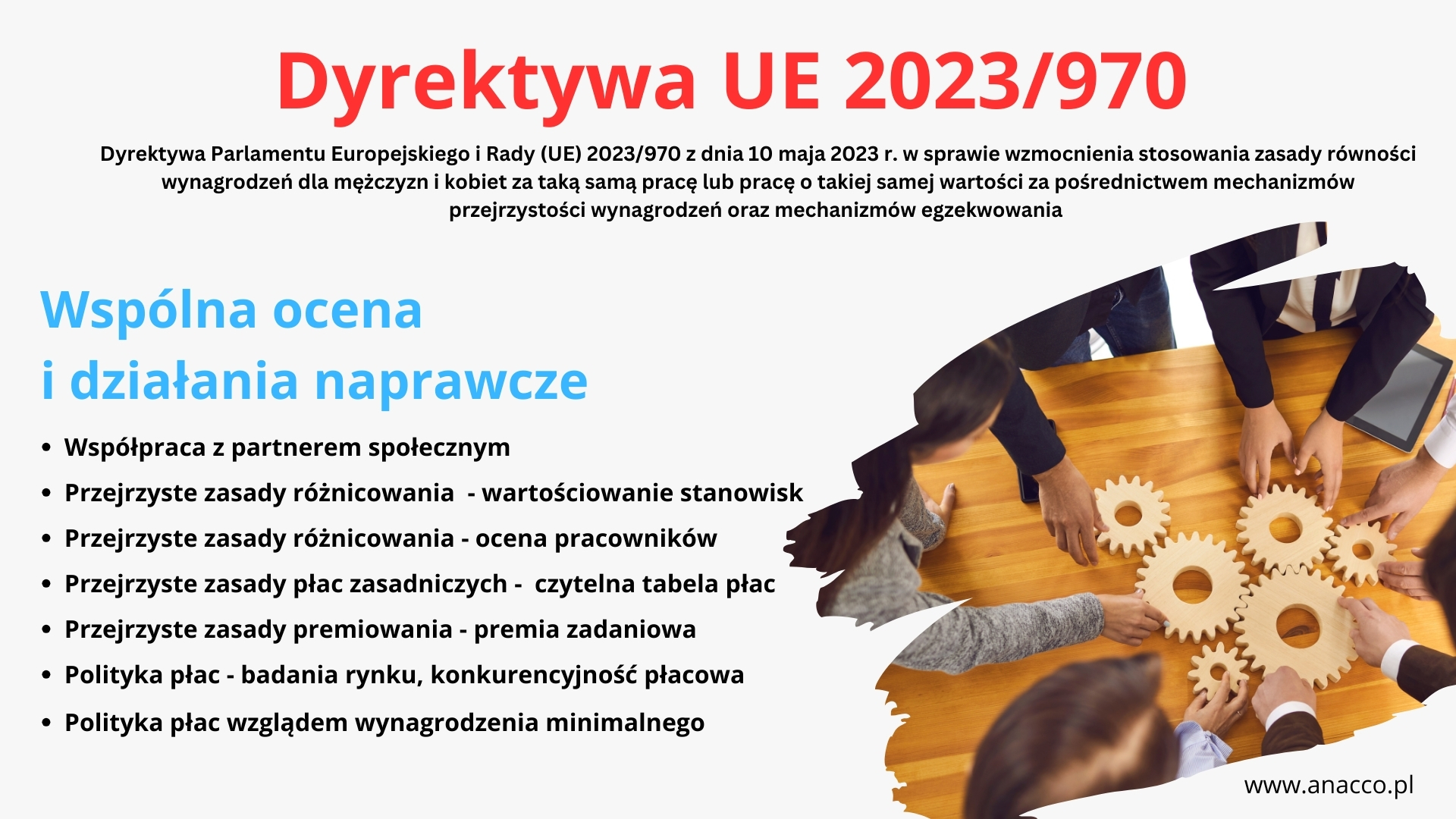 Szkolenie - Dyrektywy UE 2023970 – ocena i działania naprawcze