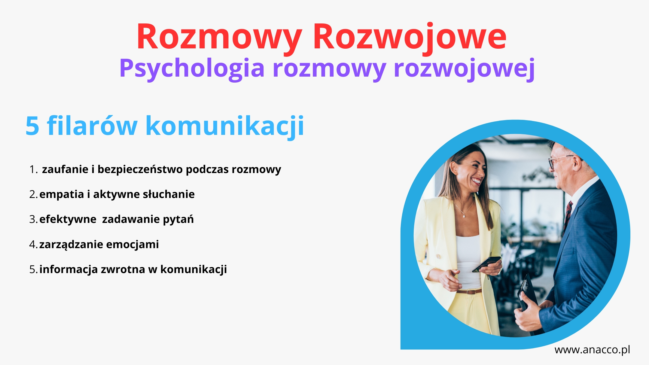 Psychologia rozmowy rozwojowej